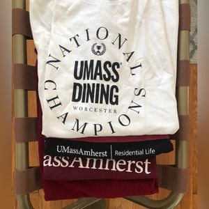 UMASS AMHERST T-SHIRT BUNDLE